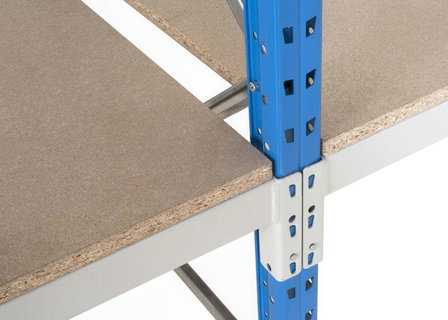 Doosligger grootvakstelling Epsivol - lengte 1250 mm/50x30 mm/leverbaar in diverse RAL kleuren/max. draagvermogen 802 kg per liggerpaar/excl. borgpennen