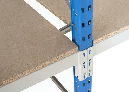 Doosligger grootvakstelling Epsivol - lengte 2250 mm/50x30 mm/leverbaar in diverse RAL kleuren/max. draagvermogen 246 kg per liggerpaar/excl. borgpennen