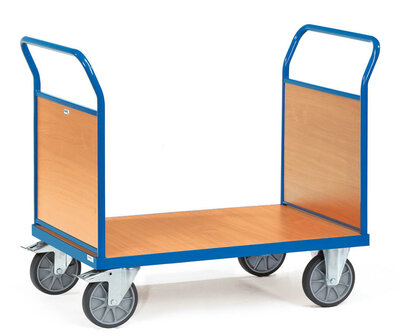 Dubbele kopwandwagen 2520, laadvlak 850x500mm, Fetra