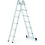 Multifunctionele vouwladder type Combimaster X -2-delig/lengte als reformladder 1,30 m/lengte als enkele ladder 2,50 m/werkhoogte ca. 3,35 m/aantal sporten 2x4