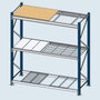 Basisset grootvakstelling  Epsivol - ca. 2000x2250x600 mm/3 ligger niveaus/met gaas legborden/leverbaar in diverse RAL kleuren