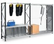 Geperforeerde buitenwand grootvakstelling Epsivol - afmetingen 2250x800 mm (hxd)/gegalvaniseerd/ideaal voor het bevestigen van accesooires