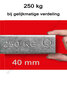 12937-75-Aanbouwset legbordstelling - ca. 3000x750x300mm/7 legborden/sendzimir verzinkt/250kg/kruisschoor